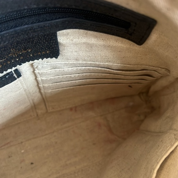 India Hicks Insider Black Clutch- - Picture 11 of 12